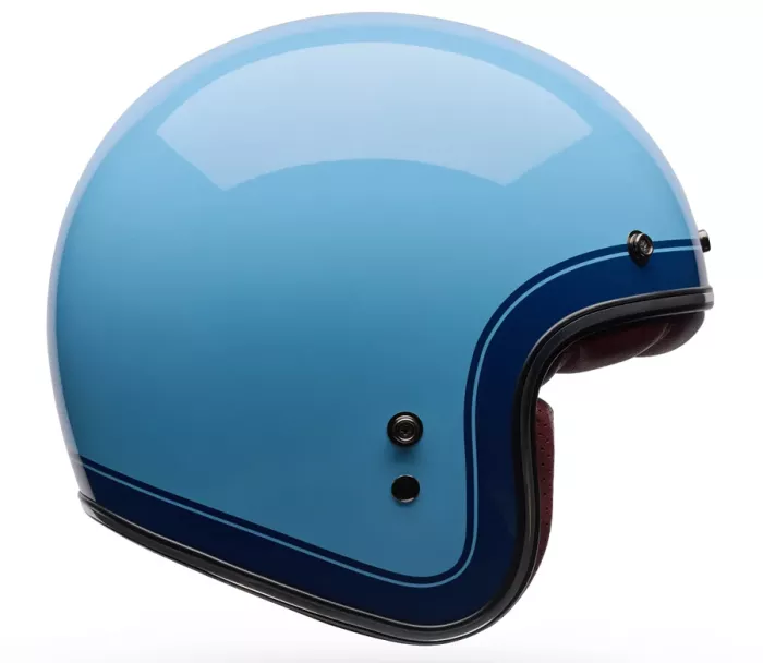 Otevřená helma Bell Custom 500 Crate Ece Ice Blue