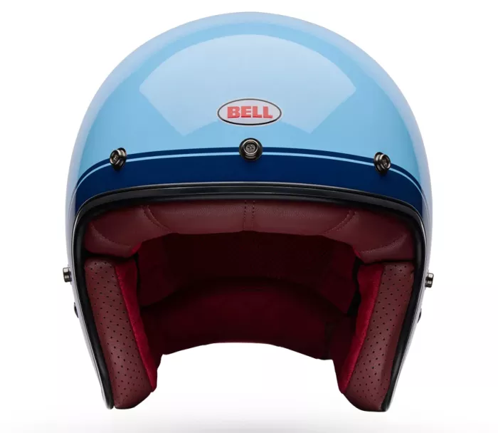 Otevřená helma Bell Custom 500 Crate Ece Ice Blue