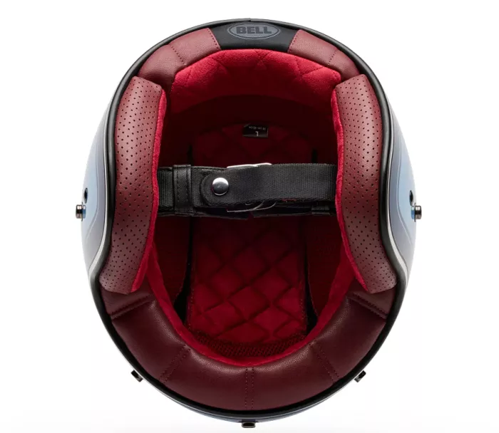 Otevřená helma Bell Custom 500 Crate Ece Ice Blue