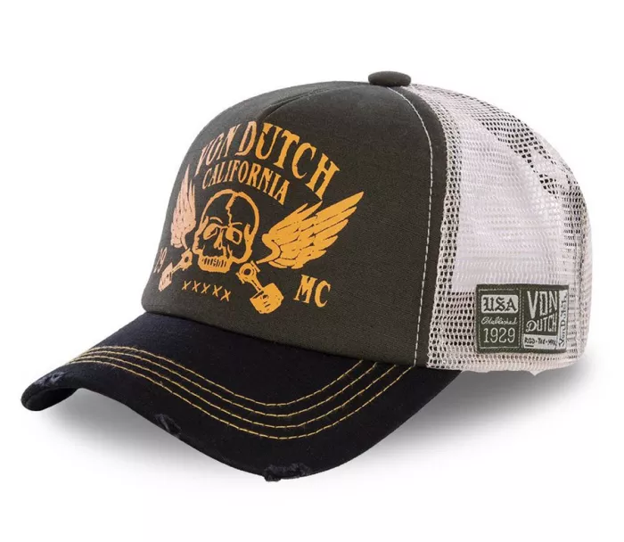 Von Dutch Trucker homme Crew 5 black kšiltovka
