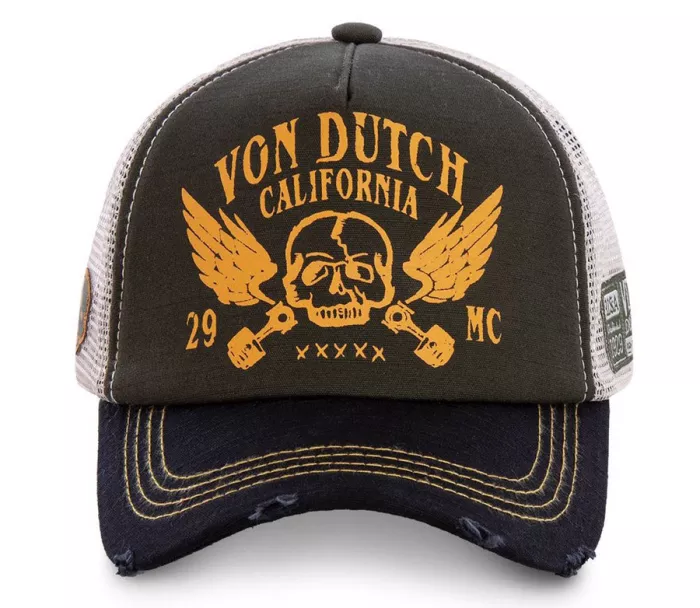 Von Dutch Trucker homme Crew 5 black kšiltovka