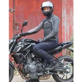 Džíny na moto XRC Cropped jeans men blue