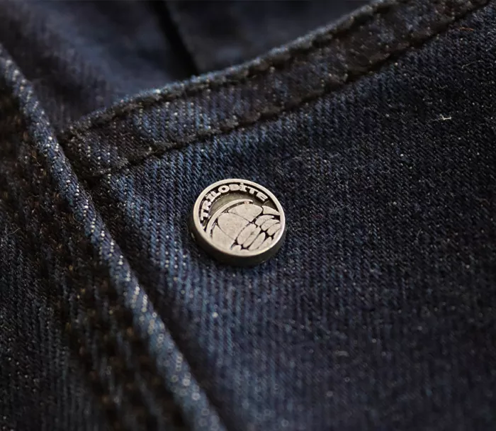 Dámské džíny na motorku Trilobite Cullebro blue