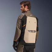 Bunda na moto Alpinestars Cusco drystar walnut/aluminium/black