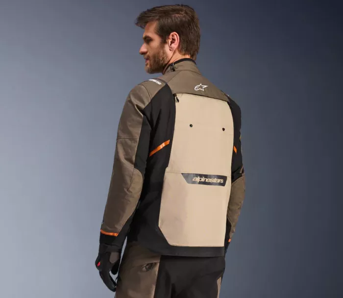 Bunda na moto Alpinestars Cusco drystar walnut/aluminium/black