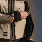 Bunda na moto Alpinestars Cusco drystar walnut/aluminium/black