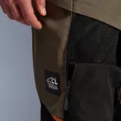 Kalhoty na moto Alpinestars Cusco Drystar walnut/black