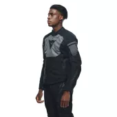 Bunda na moto Dainese AIR FAST TEX JACKET BLACK/GRAY/GRAY
