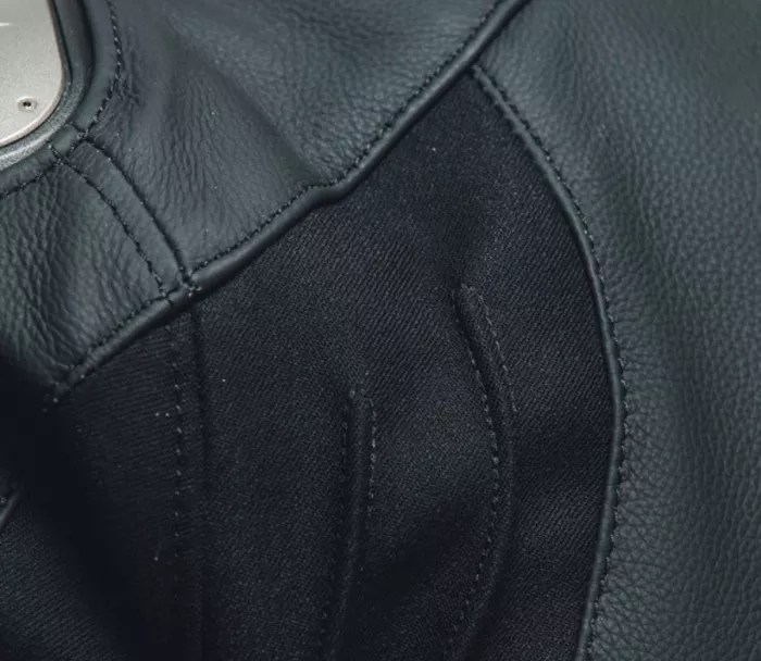 Bunda na moto Dainese SPORTIVA LEATHER JACKET BLACK-MATT