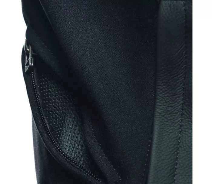 Bunda na moto Dainese SPORTIVA LEATHER JACKET BLACK-MATT