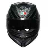 Integrální helma AGV K7 E2206 DAMASCUS BLACK/SILVER