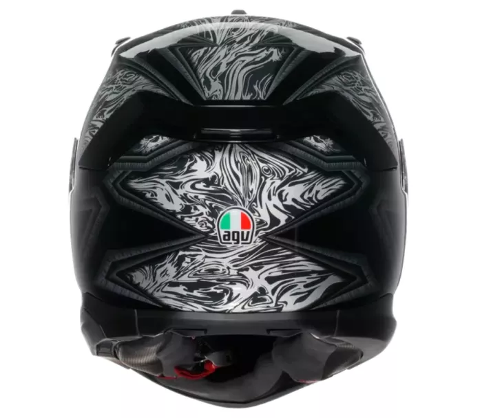 Integrální helma AGV K7 E2206 DAMASCUS BLACK/SILVER