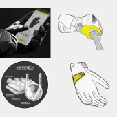 Dámské rukavice Macna Daunta RTX black