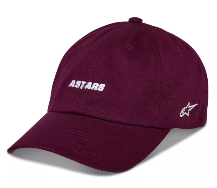 Kšiltovka 2025 Alpinestars Deduce Strapback "dad" burgundy