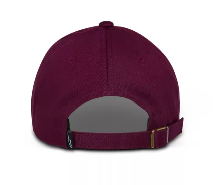Kšiltovka 2025 Alpinestars Deduce Strapback "dad" burgundy