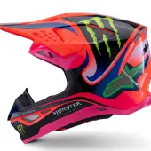 Motokrosová helma 2026 Alpinestars Supertech M10 Deegan orange/purple/pink glossy