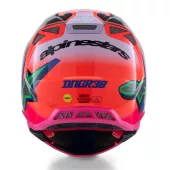 Motokrosová helma 2026 Alpinestars Supertech M10 Deegan orange/purple/pink glossy