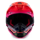 Motokrosová helma 2026 Alpinestars Supertech M10 Deegan orange/purple/pink glossy