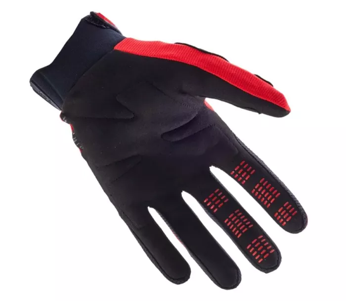 Rukavice na motokros Fox Dirtpaw Glove Fluorescent Red