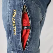 Pánské džíny Trilobite Parado doublelayer AAA slim fit men jeans blue level 2