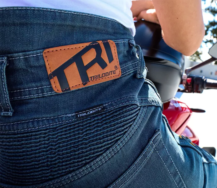 Dámské džíny Trilobite Parado doublelayer AAA regular fit blue level 2 (prodloužené)