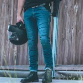 Pánské kalhoty Trilobite Downtown 2.0 monolayer AAA blue