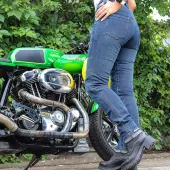 Dámské kalhoty Trilobite Downtown 2.0 monolayer AAA blue jeans