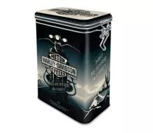 Plechová dóza s klipem Harley-Davidson Things Are Different