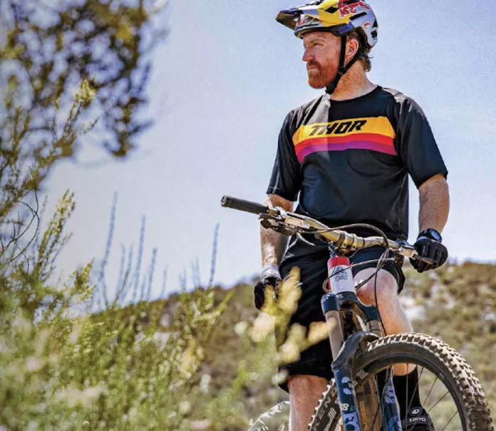 Dres Thor Assist MTB dres krátký rukáv black/orange