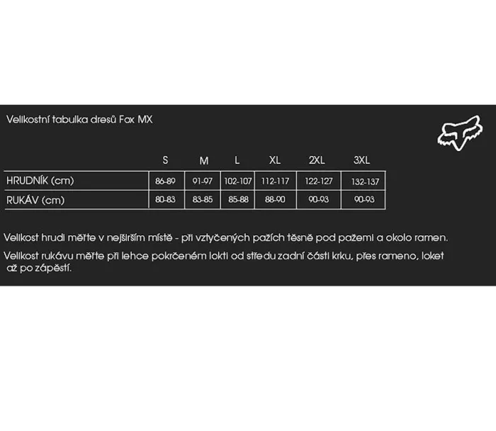 Dres na motokros Fox Flexair Fracture White/Black