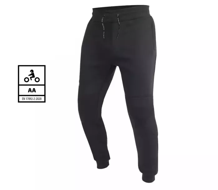 Kevlarové tepláky Trilobite Drible black