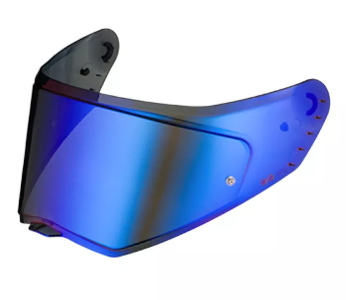 Caberg A9902 Drift Evo II mirrored blue 80% visor not homolog.