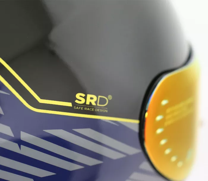 Integrální helma XRC DROD blue/black/fluo