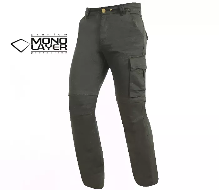 Kalhoty na moto Trilobite Dual 3.0 2in1 monolayer black