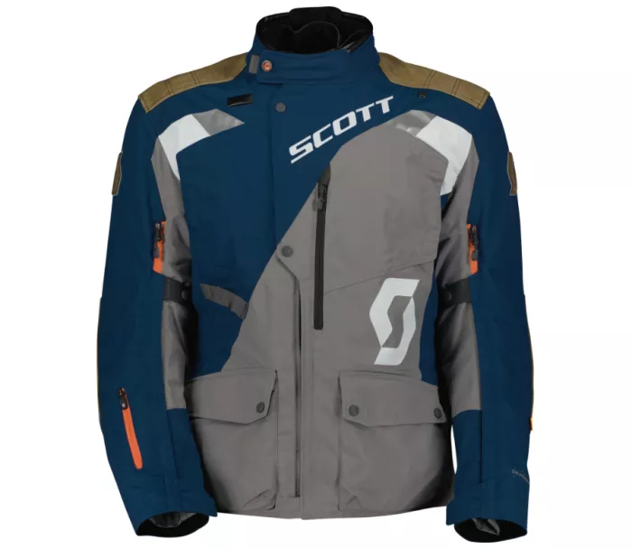 Cestovní bunda SCOTT Dualraid Dryo blue/titanium grey