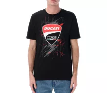 Tričko Louis Ducati logo black