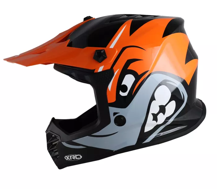 Dětská helma XRC MX Ducker orange