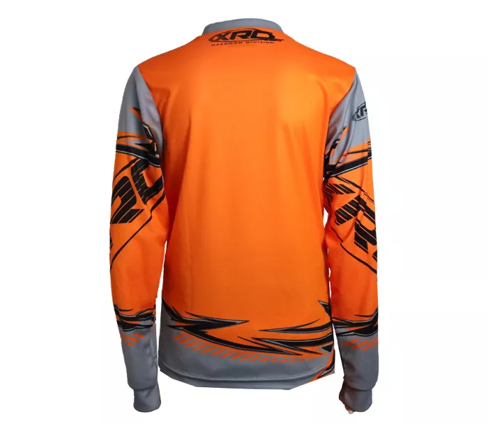 Dětský dres XRC MX Ducker orange/grey