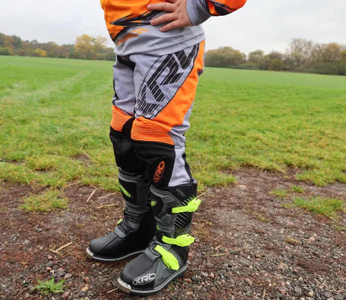 Dětské kalhoty XRC MX Ducker grey/orange