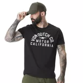 Pánské tričko Von Dutch logo black