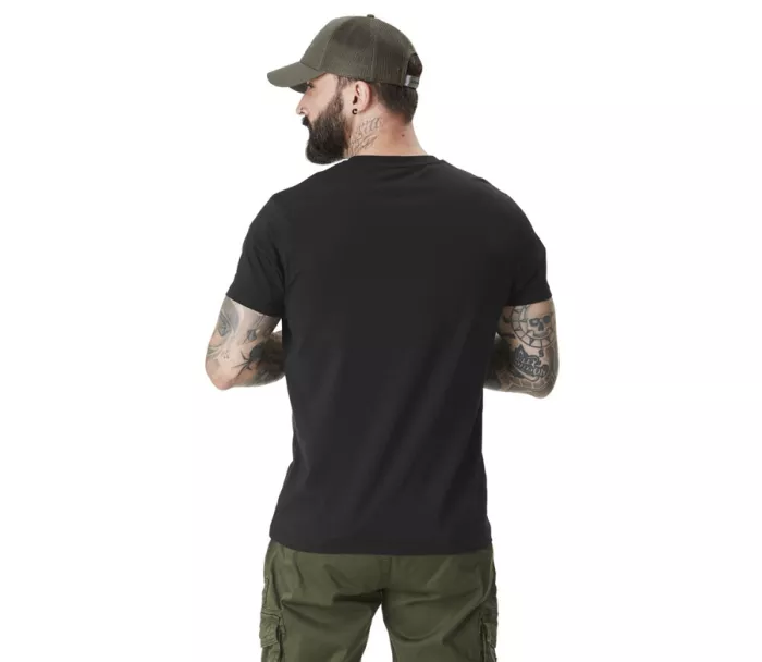 Pánské tričko Von Dutch logo black