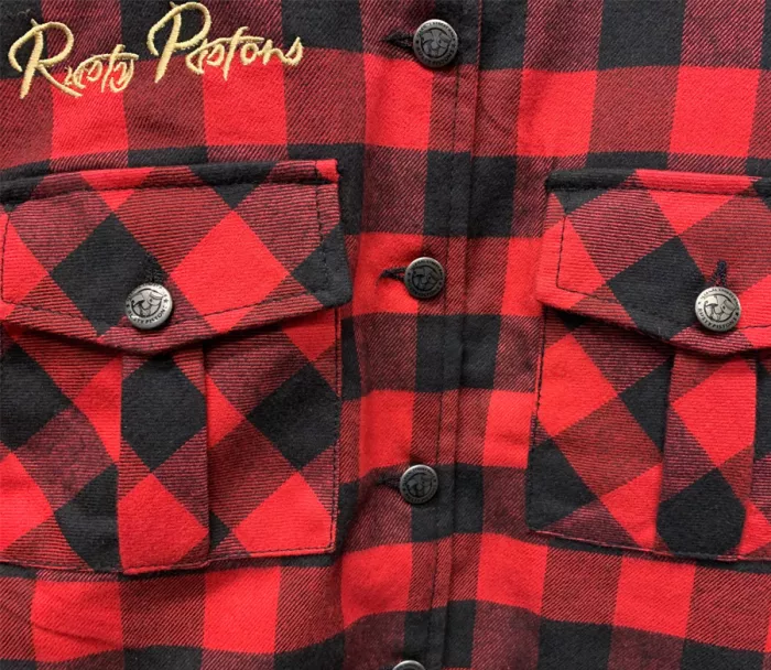 Rusty Pistons RPJAW23 Elwha lady red jacket