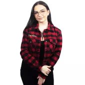 Rusty Pistons RPJAW23 Elwha lady red jacket