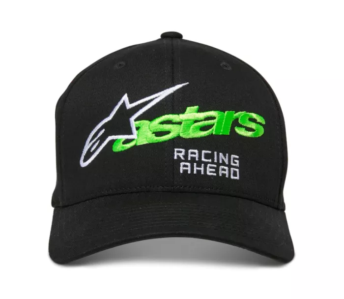 Kšiltovka 2025 Alpinestars Entitled black/green