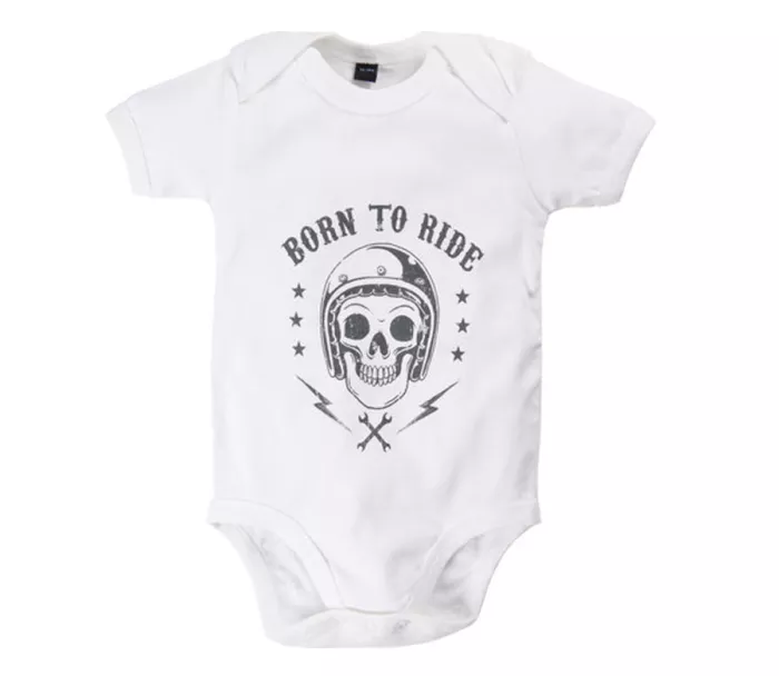 Dětské body Louis white/black