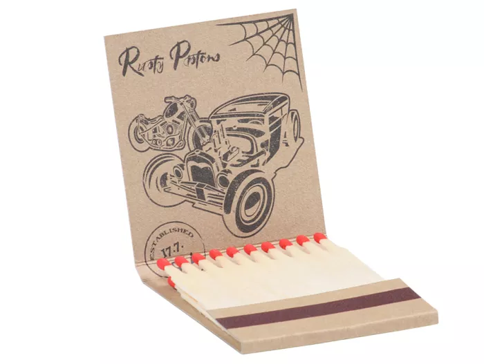 Rusty Pistons RPSM01 Safety Matches zápalky