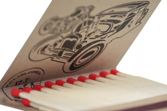 Rusty Pistons RPSM01 Safety Matches zápalky