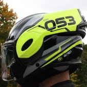 Překlápěcí přilba XRC Eso yellow/grey/black