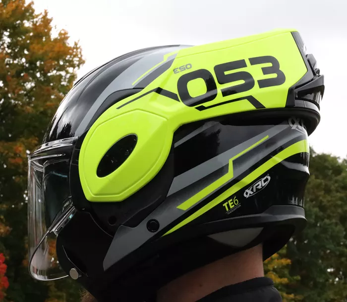 Překlápěcí přilba XRC Eso yellow/grey/black