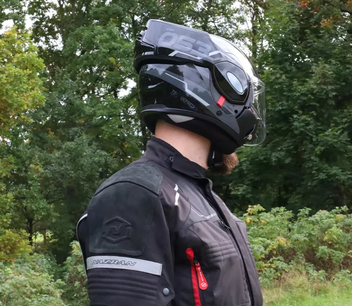 Překlápěcí helma  helma XRC Eso black/grey